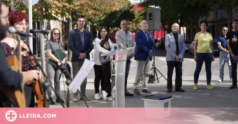 Lleida commemora el 5è aniversari de l'1 d'octubre