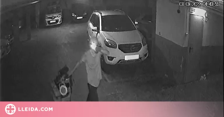Detingut pel robatori d'una motocicleta en un pàrquing de Lleida i dur 169 grams de marihuana