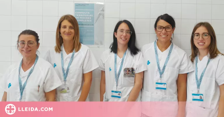 La consulta de ferides complexes de l'Atenció Primària de Lleida atén unes 75 visites setmanals