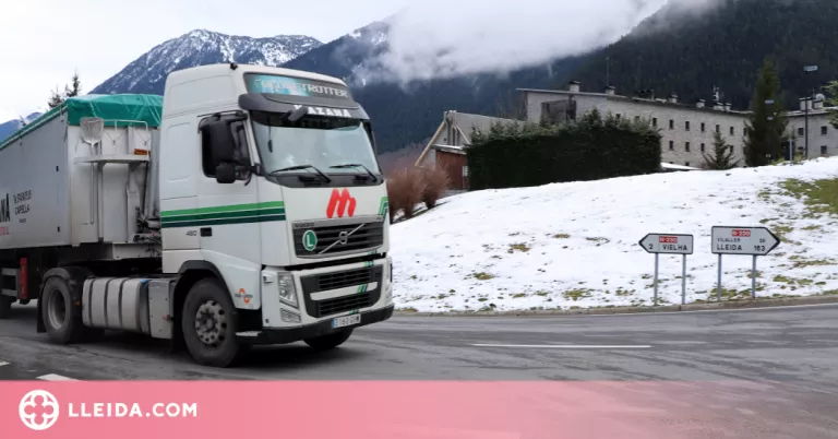 L'Aran vol tornar a limitar el pas de camions a l'N-230 durant l'hivern