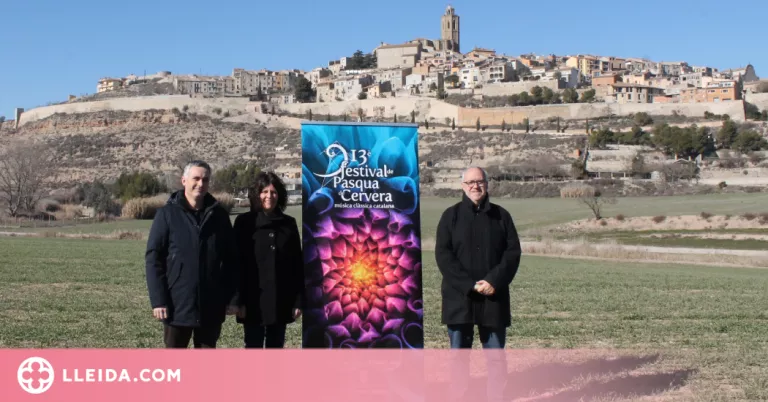 Cervera es prepara per a la 13a edició del Festival de Pasqua