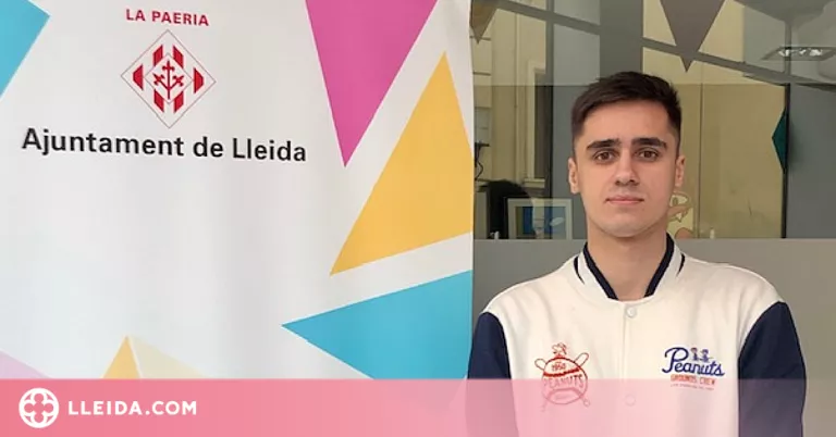 Un jove ucraïnès, Nazarii Mandziuk, nova incorporació al voluntariat europeu de LleidaJove