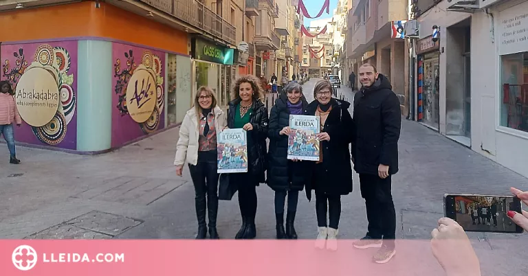 Els carrers Cardenal Remolins i Democràcia es vesteixen per la V edició del Mercat Romà Ilerda