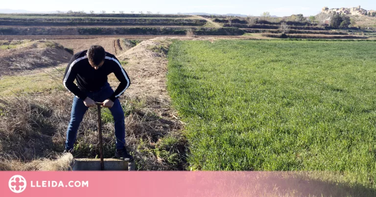 ⏯️ Els regants del Canal d'Urgell inicien una de les campanyes més complicades de la història