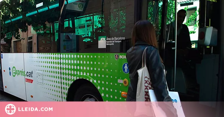 Augmenten el nombre d'expedicions de la línia de bus exprés que uneix Lleida i Almacelles