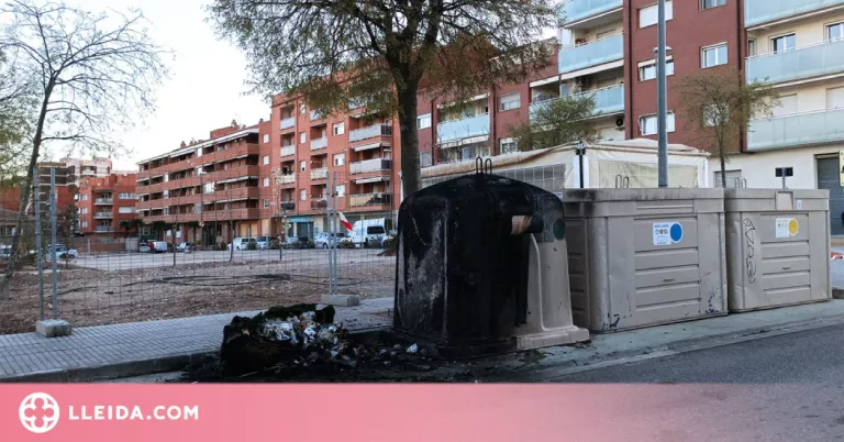 Detingut el presumpte autor de la crema de contenidors registrada diumenge passat a Tàrrega