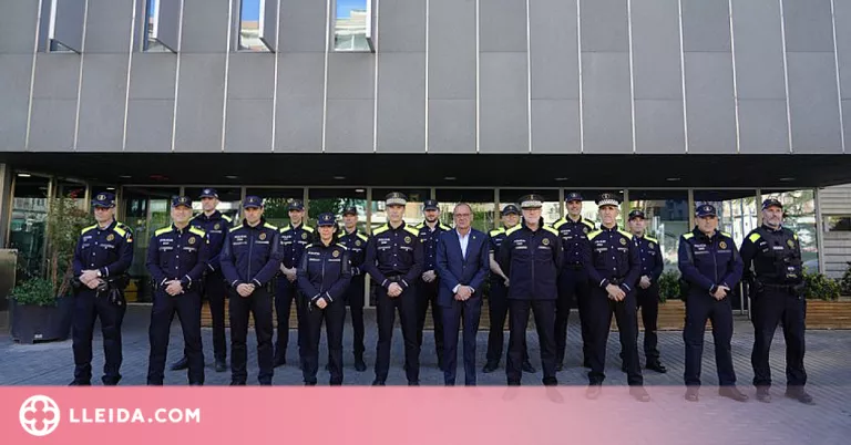 La Guàrdia Urbana de Lleida estrena nous uniformes