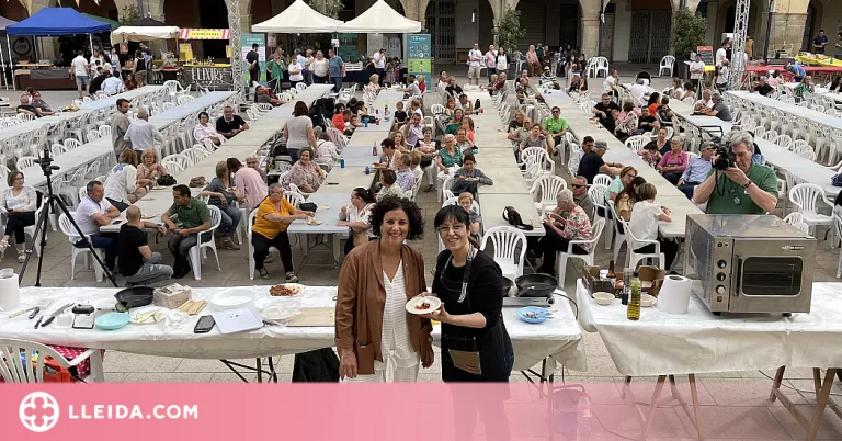 El xoucooking d'Arnau París, un dels actes estrella de la VIII Fira de la Il·lustració i la IV Fira Tasta'm d'Almacelles