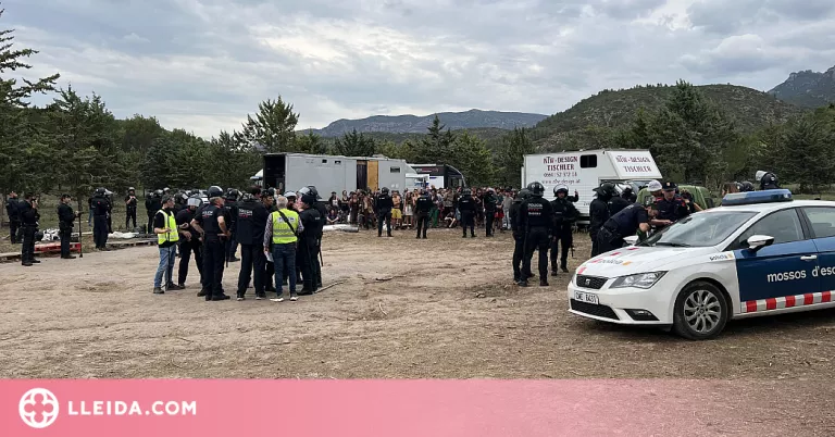 ⏯️ Desallotgen la 'rave' d'Ivars de Noguera i identifiquen l'autor de l'agressió als cinc agents