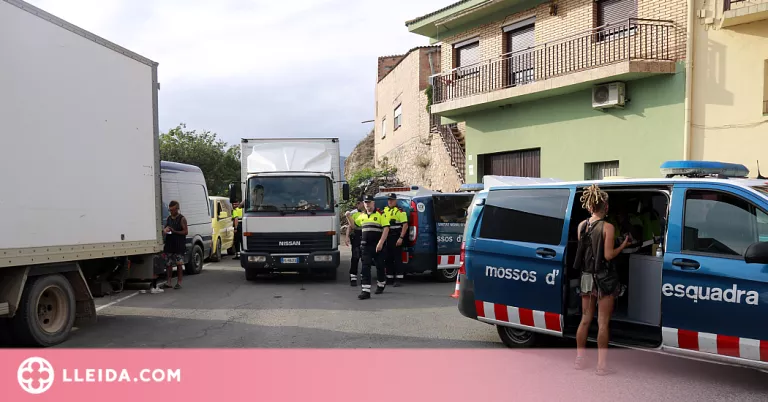 La 'rave' d'Ivars de Noguera acaba amb 3 detinguts i més d'una cinquantena de denunciats