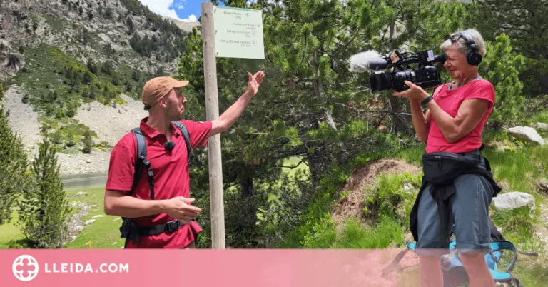 Vuit periodistes alemanys de viatge pel Pirineu de Lleida