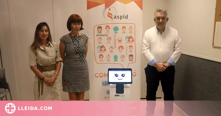 Aspid presenta un robot de teleassistència a domicili pioner en l'atenció de persones amb discapacitat