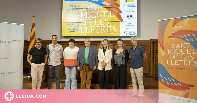 Horitzons 2050 presenta el Sant Miquel de les Lletres, una setmana de literatura en català a Lleida