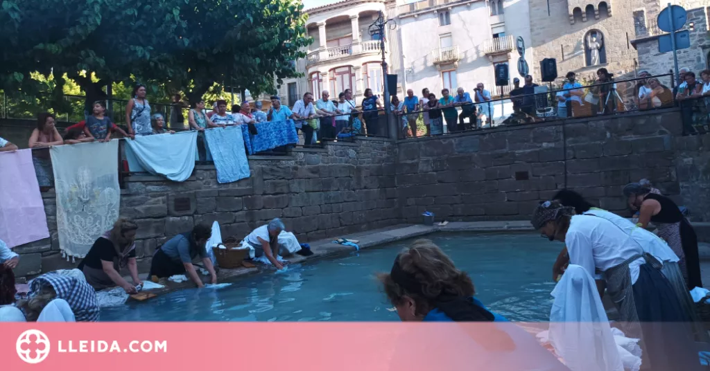 Guissona ha celebrat la 9a rentada popular als safareigs de la vila