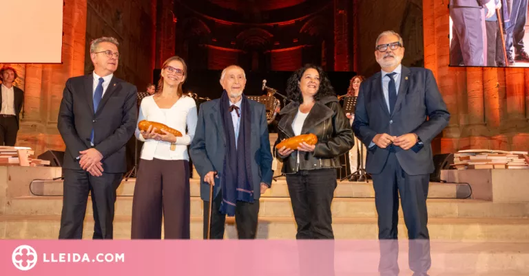 La Seu Vella es vesteix de gala amb el lliurament dels Premis Literaris i el reconeixement a Vallverdú