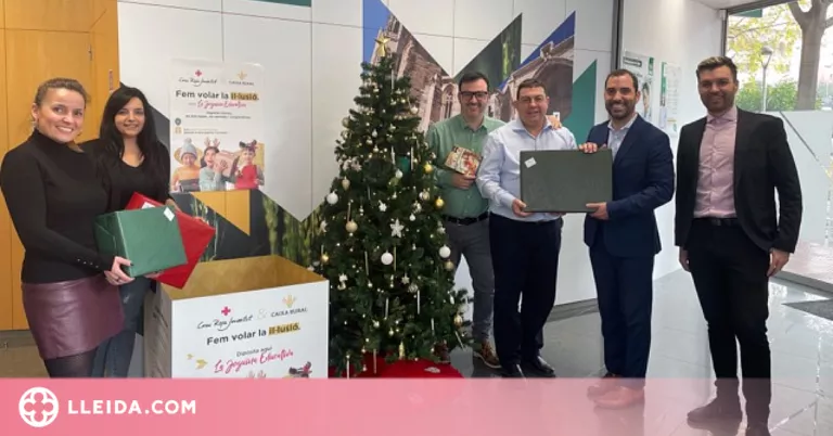 Caixa Rural porta la solidaritat als més petits amb la campanya "Joguina Educativa" de Creu Roja Joventut Lleida