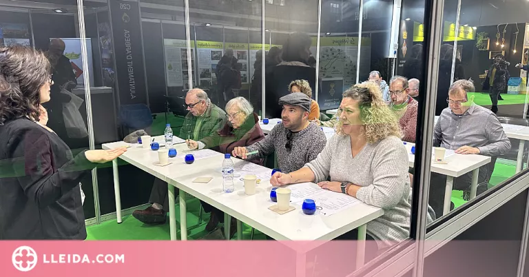 Més de 150 participants de tot Catalunya estrenen els tastos d'oli de la Fira de les Borges Blanques