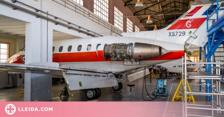 Una escola líder en manteniment d'aeronaus organitza unes portes obertes a l'aeroport d'Alguaire