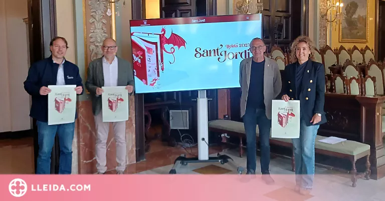 ℹ️ Així serà la diada de Sant Jordi 2023 a Lleida
