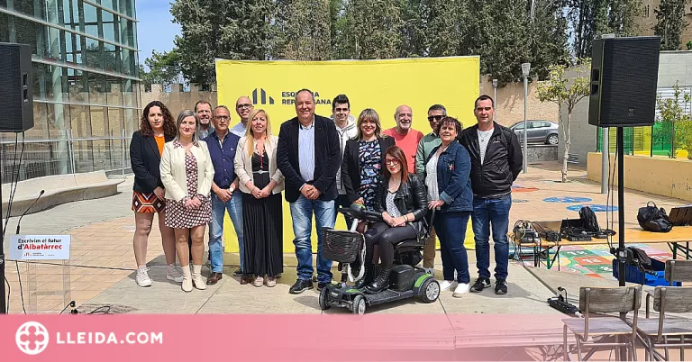 ERC Albatàrrec presenta "un projecte il·lusionant per millorar la qualitat de vida del municipi"