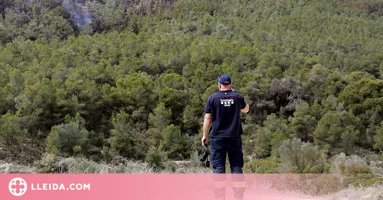 Els Bombers donen per extingit l'incendi originat a la Franja de Ponent