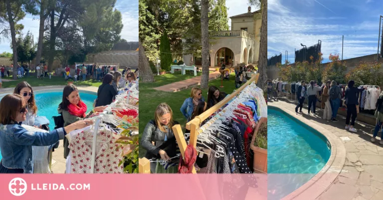 Més de 300 persones al Cánfora Market, el primer pop-up market de roba de segona mà de Lleida