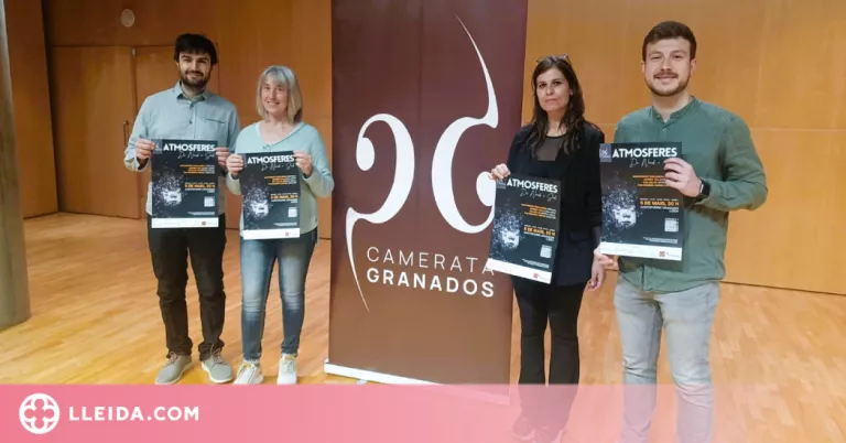 Atmosferes, un espectacle interdisciplinari de música, art visual i dansa sorgit del talent lleidatà