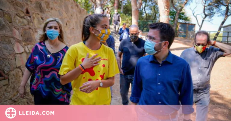 Aragonès destaca el gran esforç per garantir la seguretat en els casals d'estiu