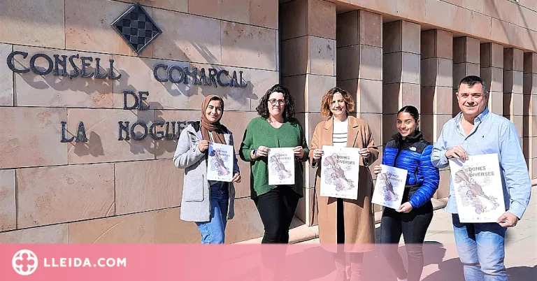 "Dones Diverses", la campanya del Consell Comarcal de la Noguera amb motiu del 8M