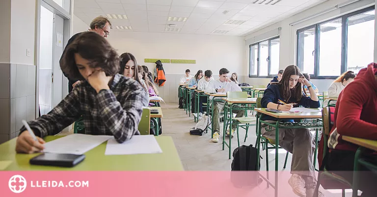 ⏯️ Prova pilot de la nova selectivitat amb estudiants de primer de Batxillerat