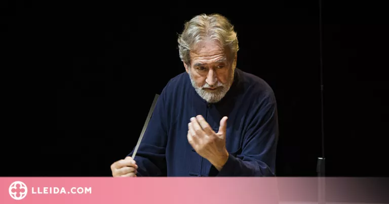 Jordi Savall prepara la Missa Solemnis de Beethoven a l'Auditori Enric Granados de Lleida