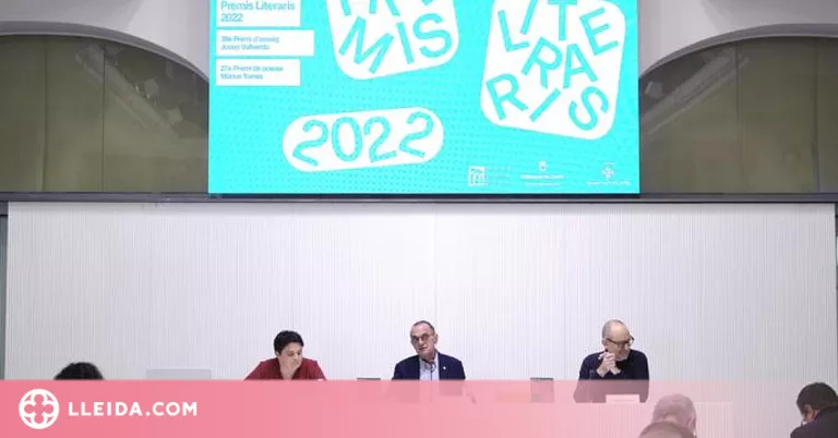 La setmana dels Premis Literaris Lleida arrenca amb la presentació de les obres guanyadores de l'edició anterior