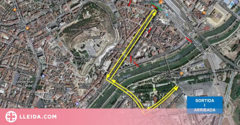 ℹ️ Talls i recomanacions de trànsit amb motiu de la rua del Carnaval de Lleida