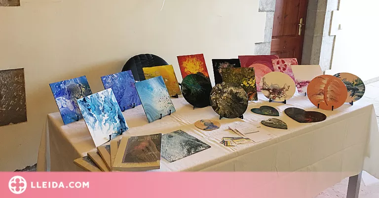 Art abstracte a la Casa Gran del Miracle amb l'exposició d'Isabel Ribalta
