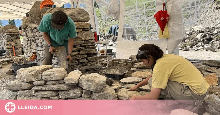 ⏯️ Reivindiquen des del Pallars la formació de margers per recuperar construccions de pedra seca