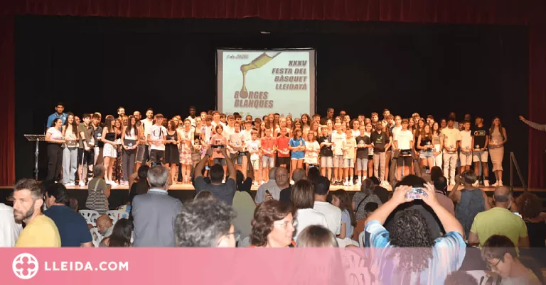 La XXXV Festa del Bàsquet Lleidatà reuneix més de 450 persones a les Borges Blanques