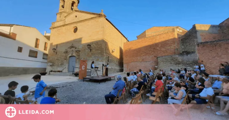 El primer concert d'Escenaris Singulars aplega 140 persones a Montoliu de Lleida