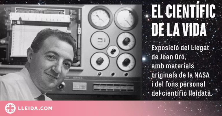 L'exposició “Joan Oró. El científic de la vida” torna al Museu de l'Aigua de Lleida