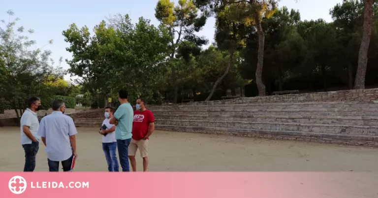 Finalitzen les obres a la Plaça de la Bassa a Tàrrega