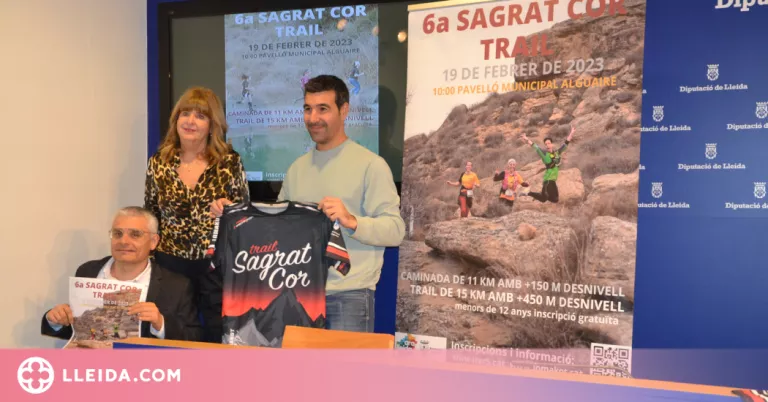 Les 327 escales d'ascens al santuari del Sagrat Cor d'Alguaire, el gran repte de la 6a edició de la trail