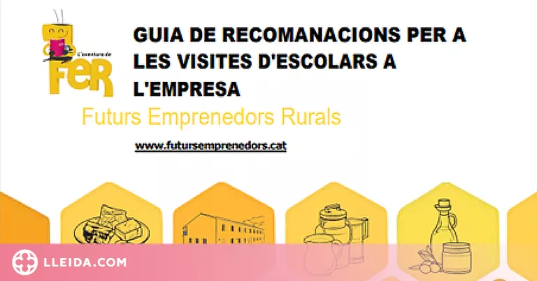 Publiquen una Guia de visites a empreses dins el Projecte Futurs Emprenedors Rurals de la Noguera