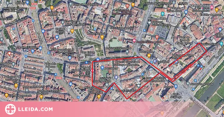 ℹ️ Talls i recomanacions de trànsit a Lleida per la Processó del Sant Enterrament