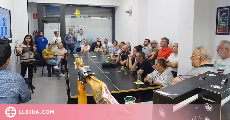 Tasts de productes del Grup Vall Companys pels collistes de l'Aplec del Caragol de Lleida
