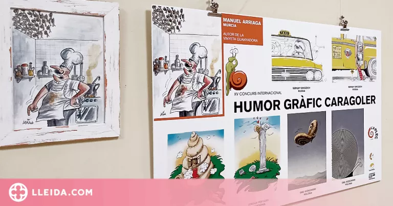 La Fecoll acull l'exposició de les 50 millors obres d'humor gràfic caragoler
