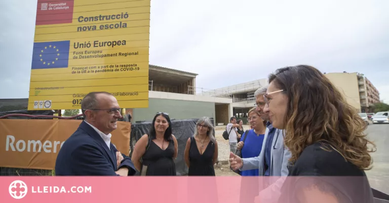 Les obres de l’escola de Pinyana-Balàfia, llestes a principis de l’any vinent