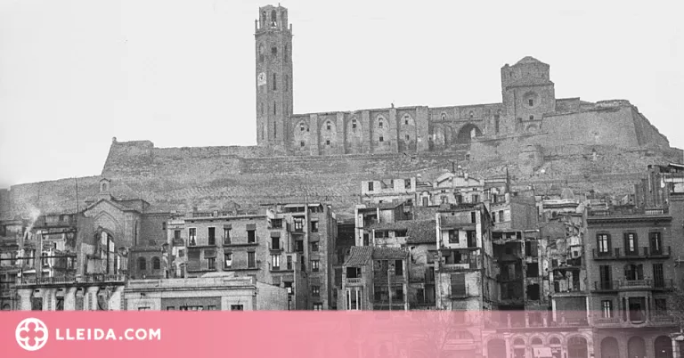 Fotos inèdites de la Lleida del 39 en una exposició de la UdL