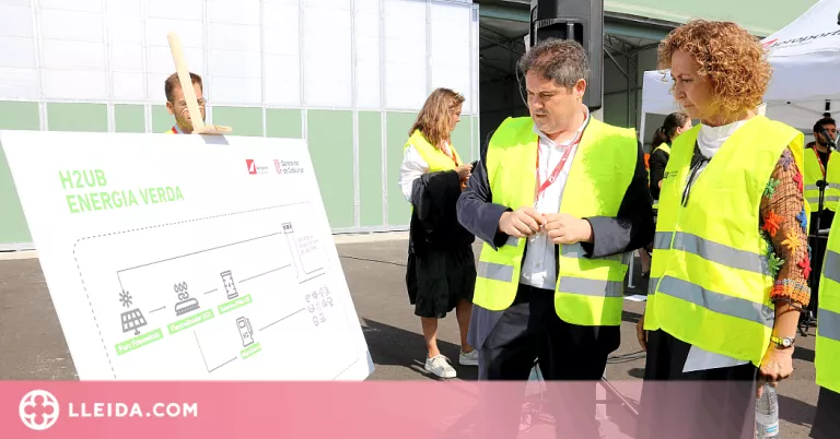 L'aeroport de Lleida-Alguaire liderarà la promoció de l'hidrogen com a combustible de l'aviació a Europa