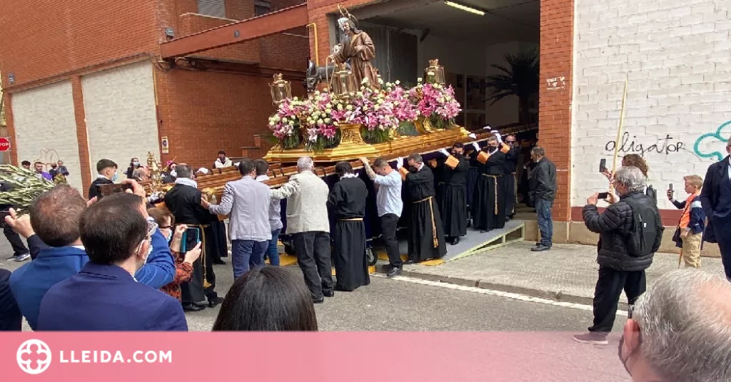 La processó de la Somereta arrenca la Setmana Santa a Lleida