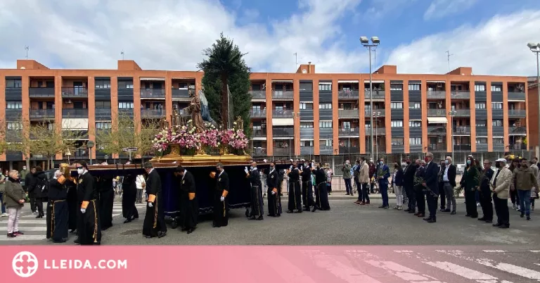 La processó de la Somereta arrenca la Setmana Santa a Lleida