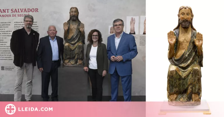 El Museu de Lleida incorpora a les seves col·leccions una escultura gòtica del Mestre d’Albesa